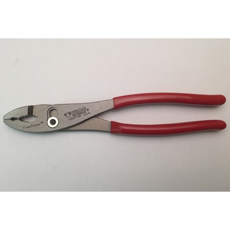 Wilde FLUSH FASTENER 10" SLIP JOINT PLIERS-POLISHED-BULK G264FP.NP/BB
